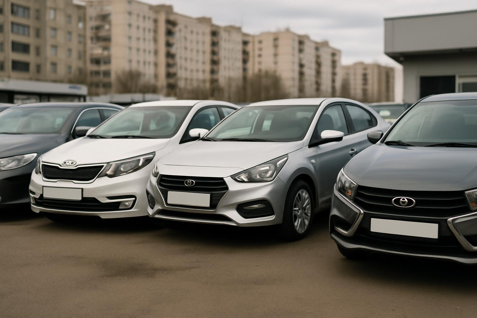 Схема этапов оформления автокредита на подержанный автомобиль