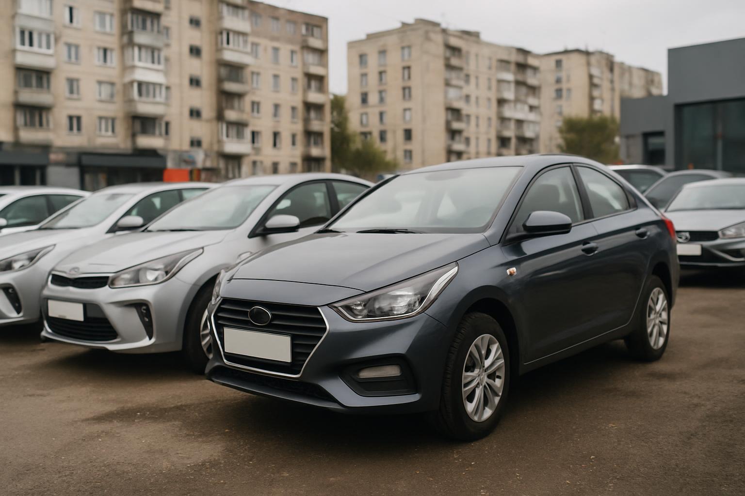 Схема этапов подачи онлайн-заявки на автокредит без первого взноса